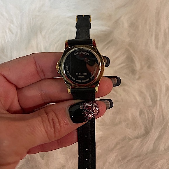 Movado Swiss Museum Folio Gold Plated Watch - Picture 5 of 10